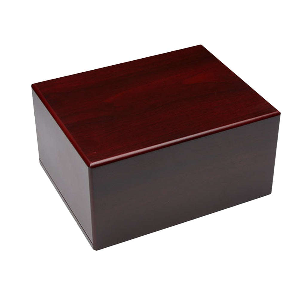 IMPERFECT SELECTION -ADULT- MDF Simplicity Urn -B038- Dark Cherry finish