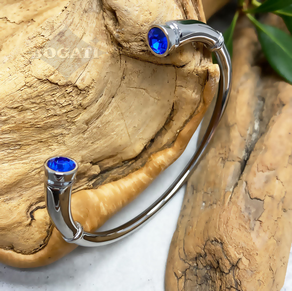 Jeweled Bangle with Crystal Stones | Bogati Urn Company