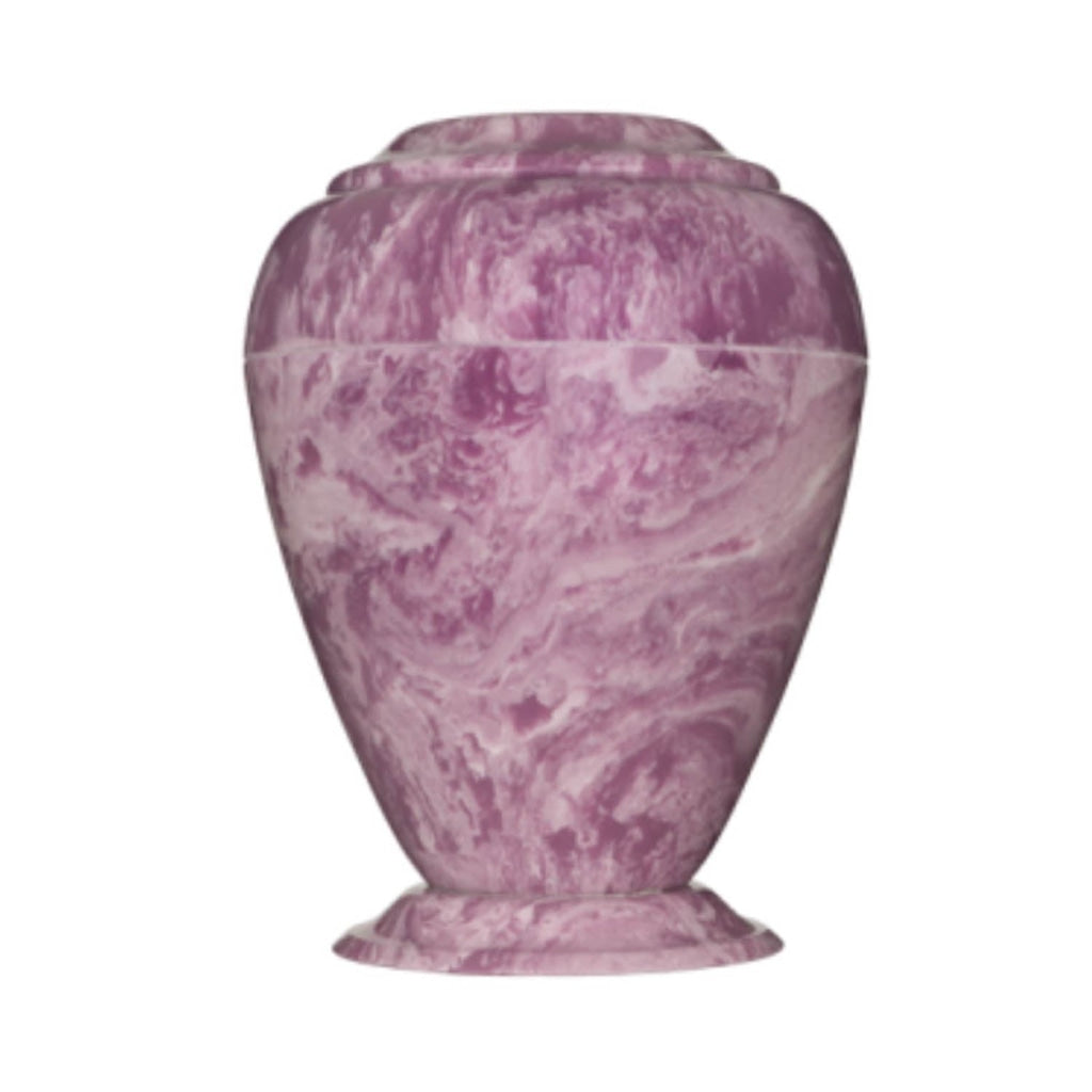 ADULT Georgian Vase Cultured Marble Urn Purple