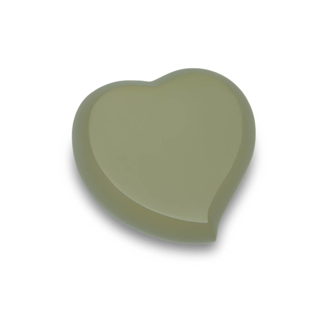 KEEPSAKE Brass HEART -500- Bogati Exclusive Seafoam