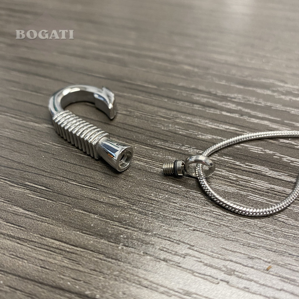 J-049 - Fish Hook - Pendant with Chain