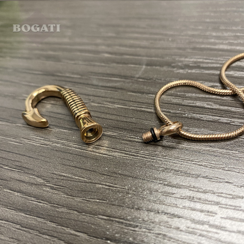 J-049 - Fish Hook - Pendant with Chain