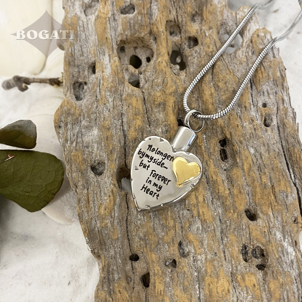 Blank Heart - For a family member - Bogati - Cremation Pendant