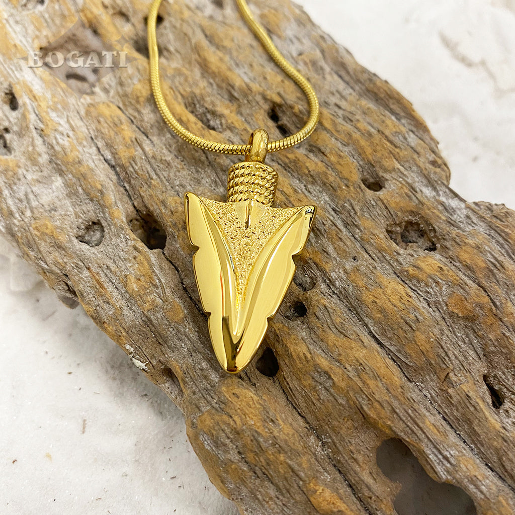 Gold Arrowhead Necklace & Mens Rope Gold Chain | The Gold Gods