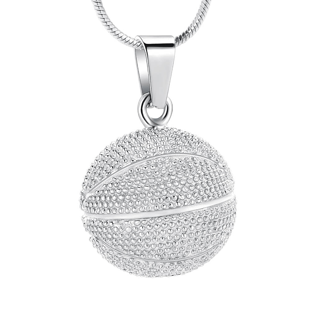 J-1623 - Basketball- Pendant with Chain