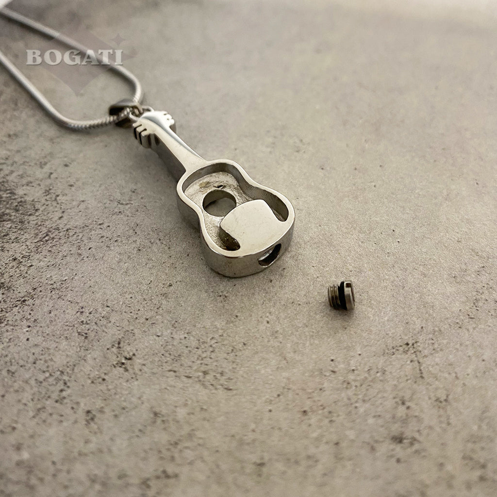 J-190 - Acoustic Guitar -- Pendant with Chain