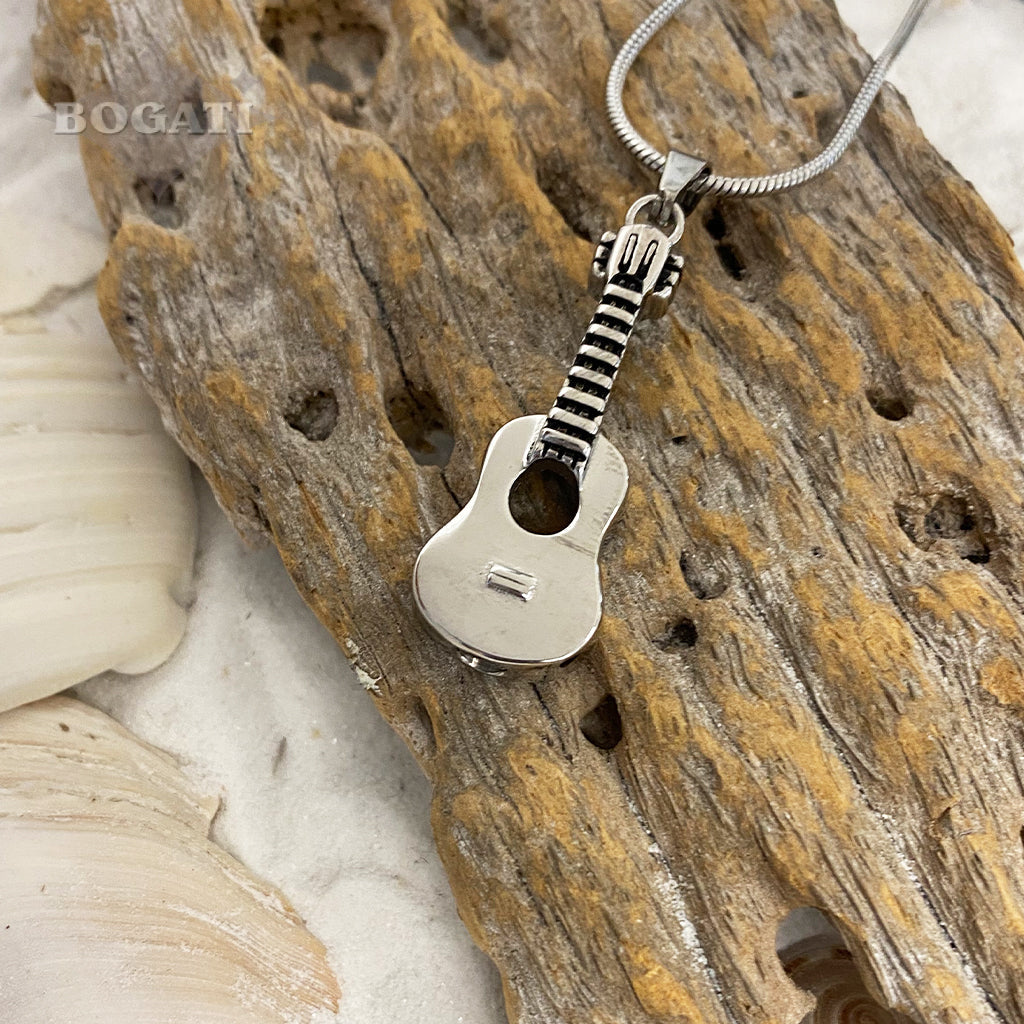 J-190 - Acoustic Guitar -- Pendant with Chain