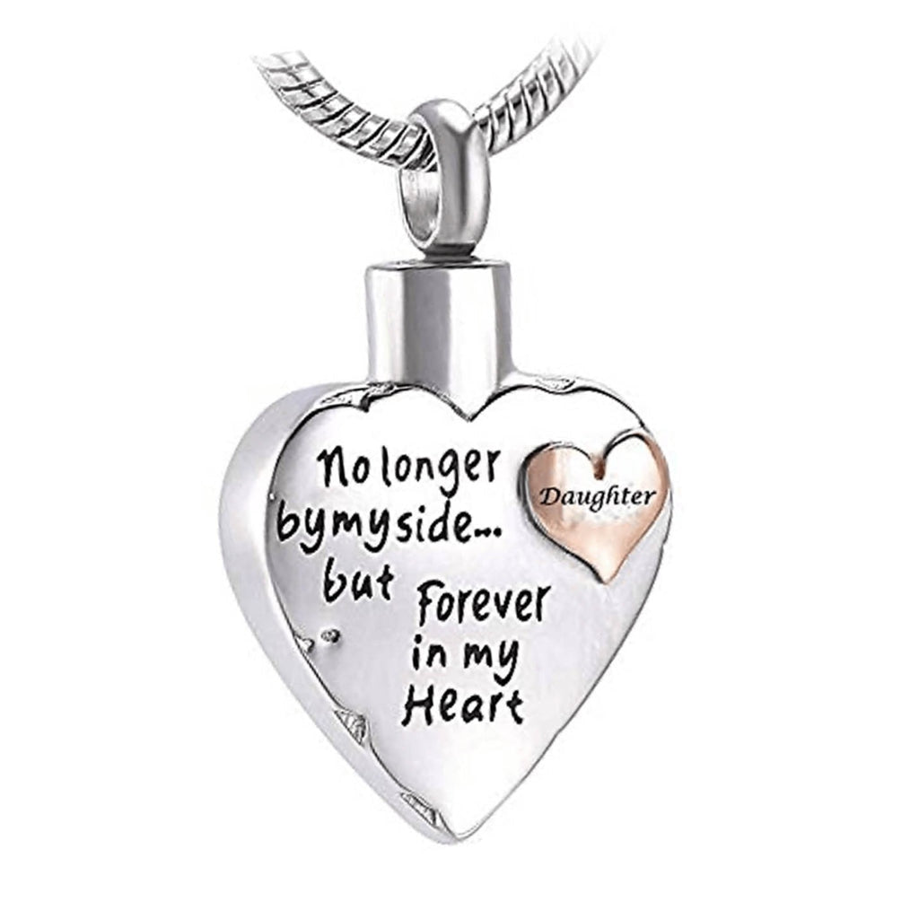 Family Heart- DAUGHTER - Memorial Necklace - Bogati