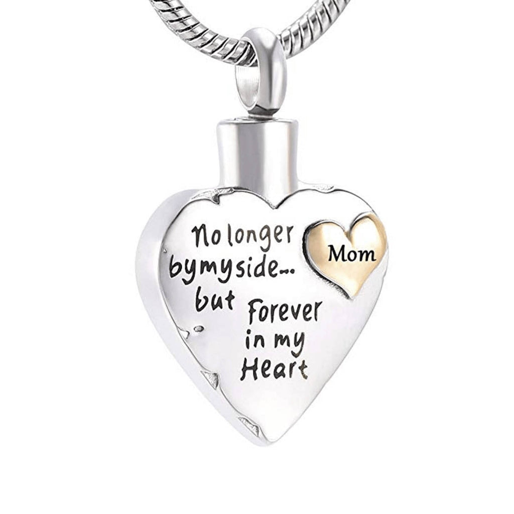Family Heart- MOM - Memorial Necklace - Bogati