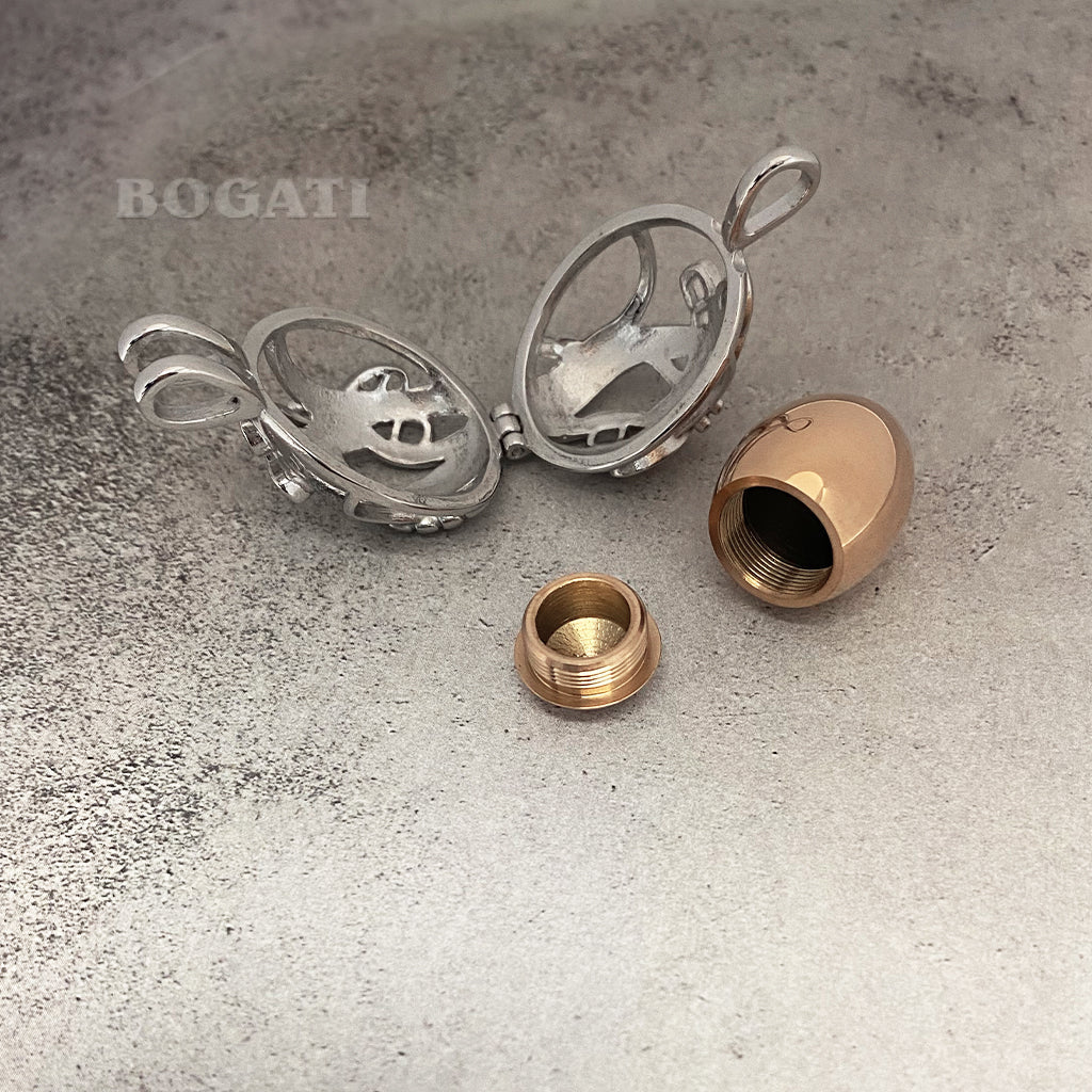 Dragonfly Locket with Insert | Bogati Urn Company