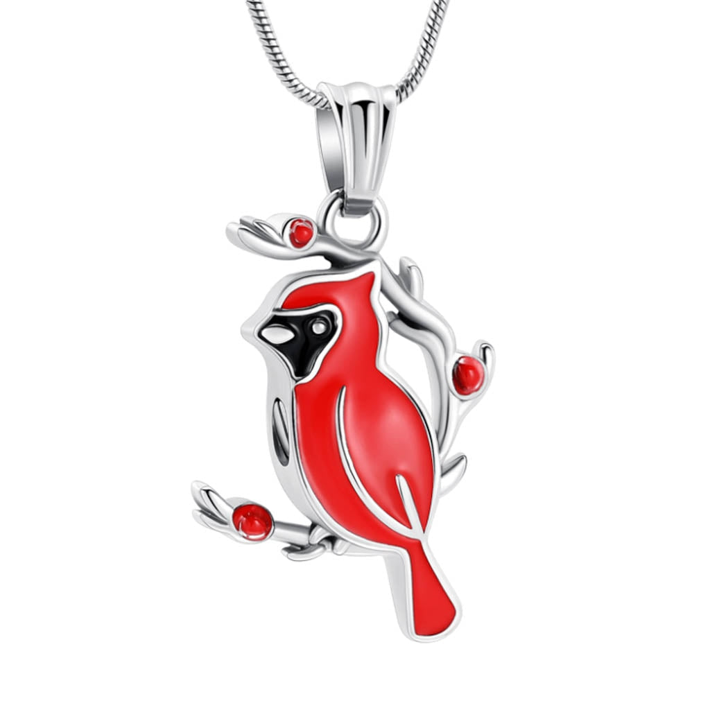 J-2275 Red Cardinal– Pendant with Chain
