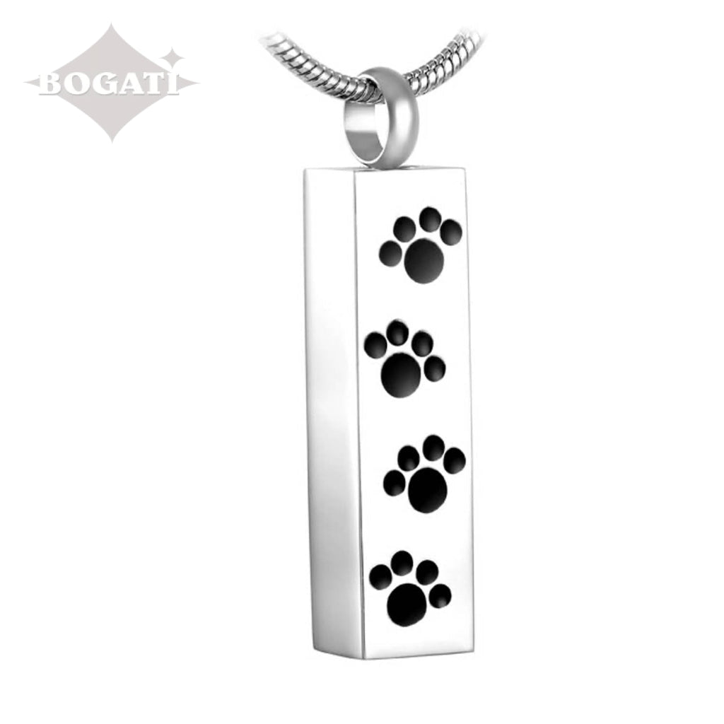 Jewelry Package: Paw Print Cylinders #1 Bogati Urn Company