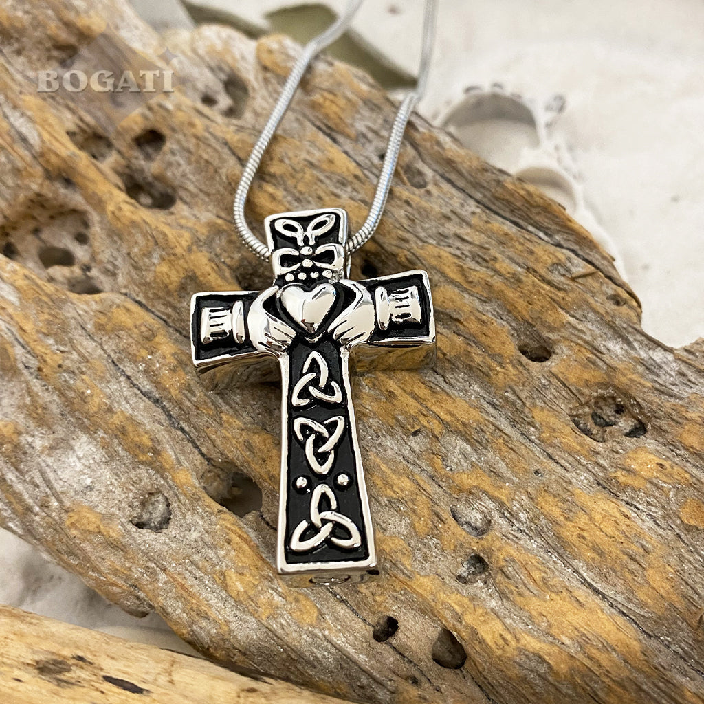 Claddagh Crosses. Irish Jewelry designs will help you stand out in style.