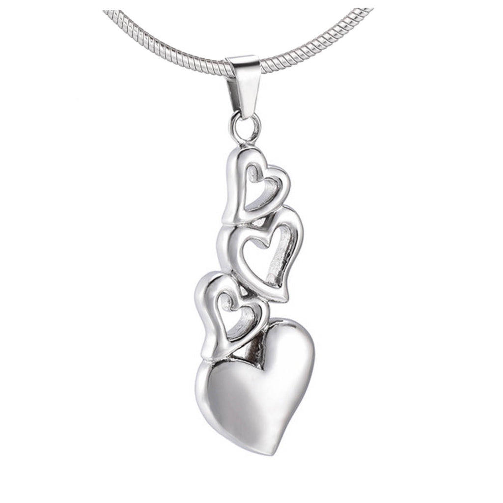 【希少】2016年 WithLove 5ドル記念ハート型 純銀銀貨 1oz Cascade of Four Hearts | Bogati Urn Company