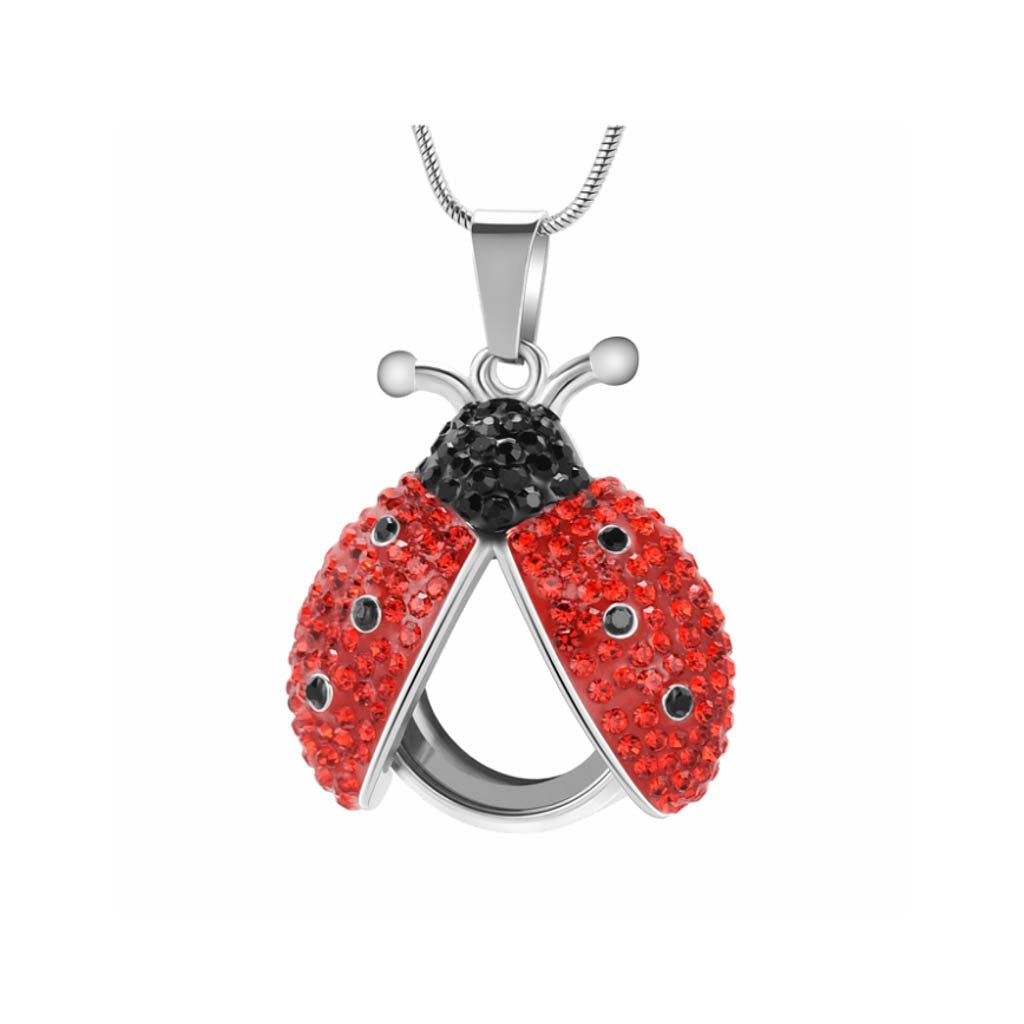 Ladybug with Rhinestones Bogati Urn Company