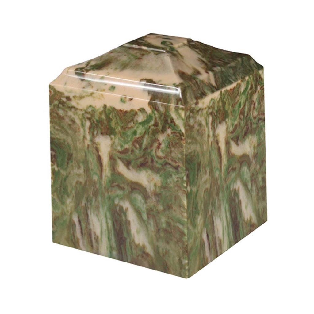 SMALL Cube Cultured Marble Camo