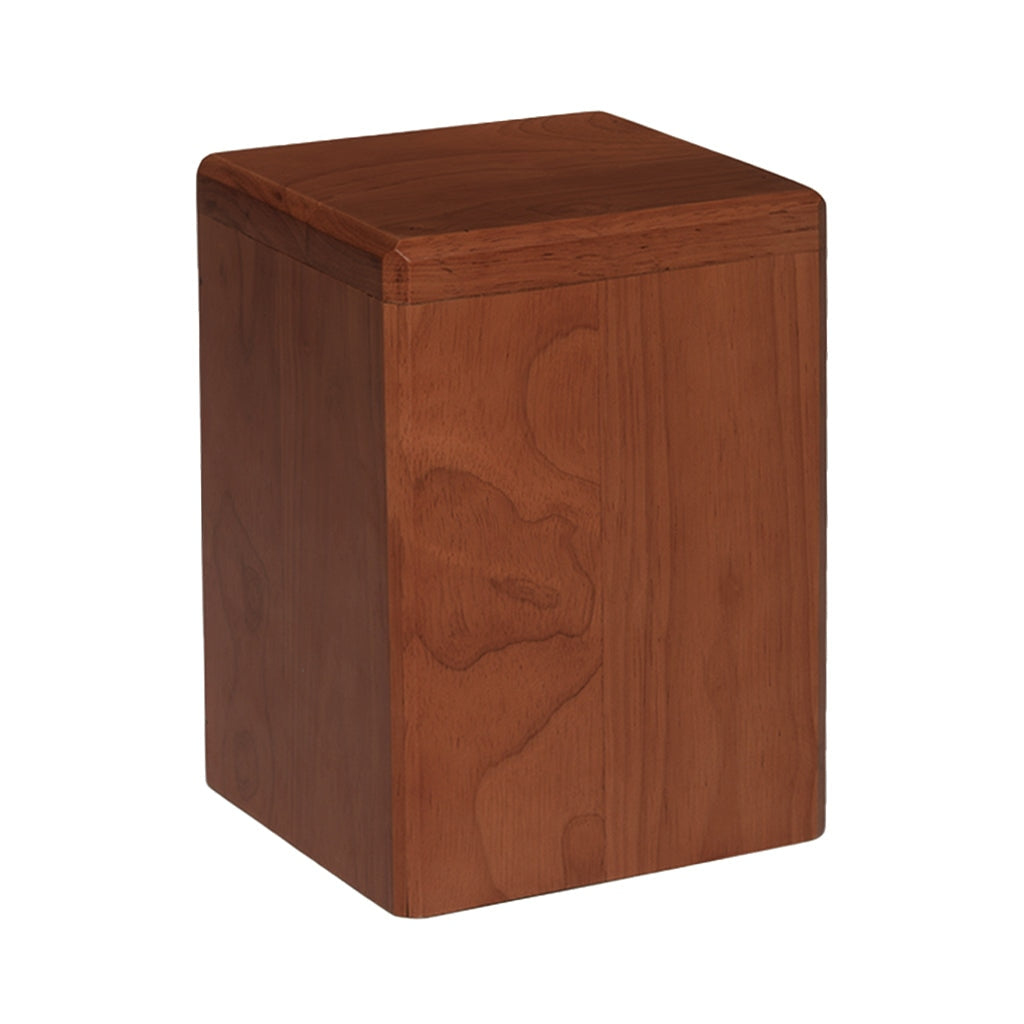 IMPERFECT SELECTION - ADULT - Rubberwood Vertical Urn -7138- Cinnamon