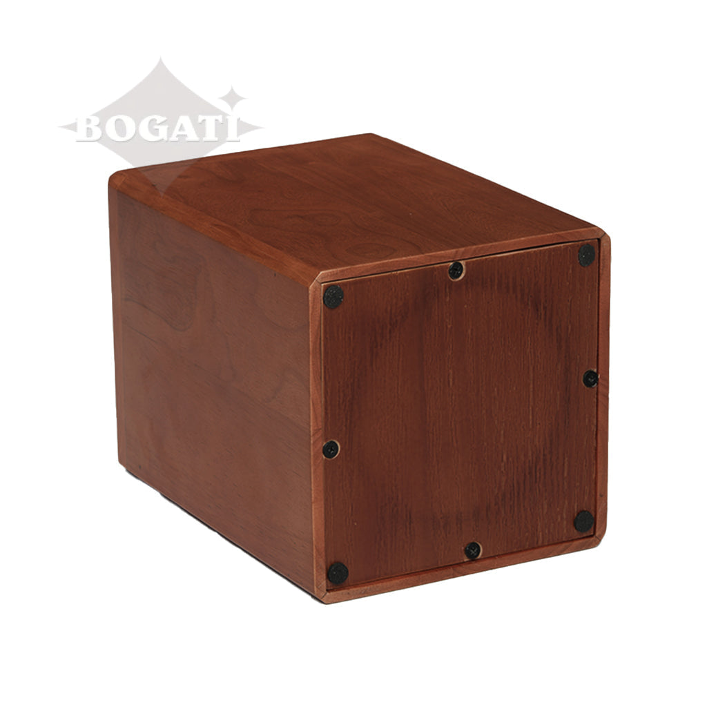 Manufacturer IMPERFECT - ADULT - Rubberwood Vertical Urn -7138- Cinnamon - Case of 4