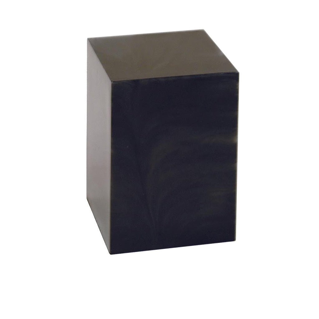 MEDIUM Cultured Onyx Urn - SEWARD Black