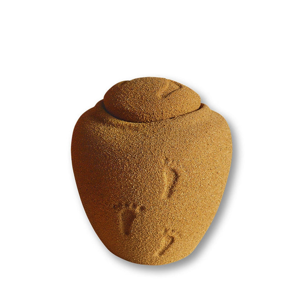 MEDIUM Oceane Urns - Quartz White Sand Permanent
