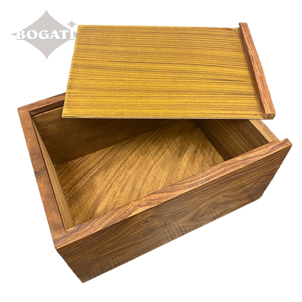 ADULT Rosewood Urn -2705- Bevel Edge with US Military Emblem