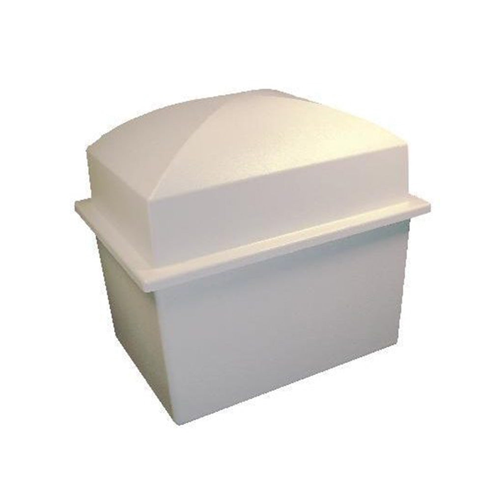 Marquis Double Burial Vault -800- White - Pack of 2