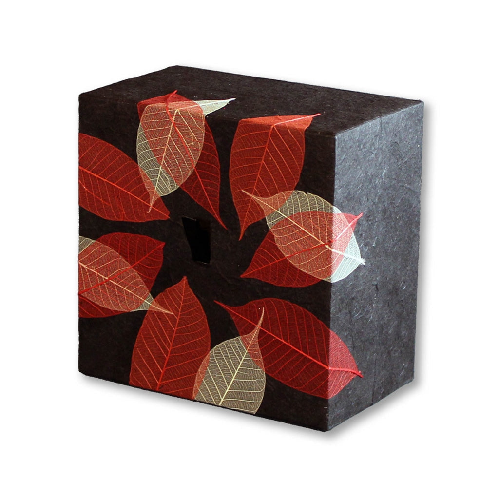 LARGE Embrace Earth Urns Autumn Leaves
