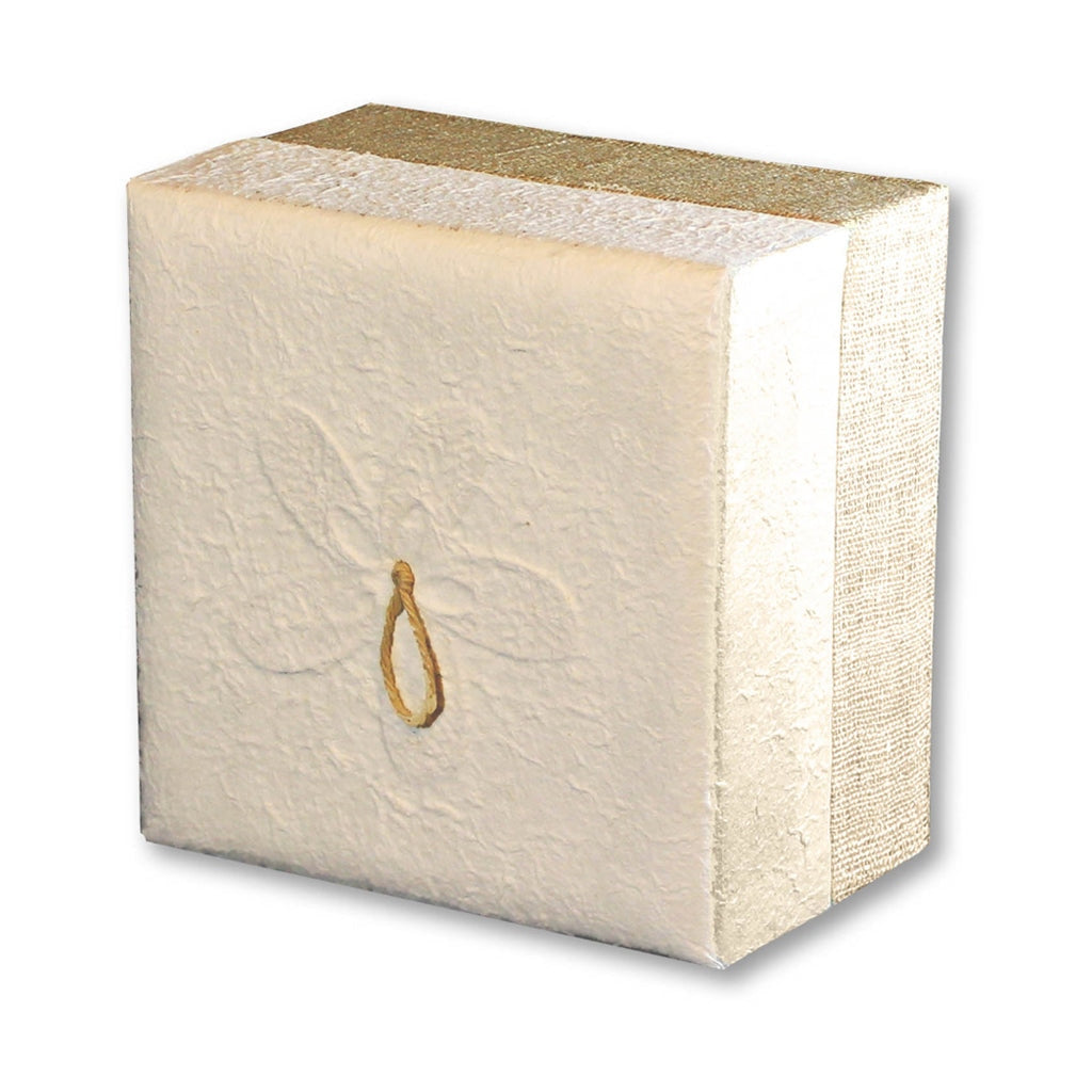 LARGE Embrace Earth Urns White Hemp