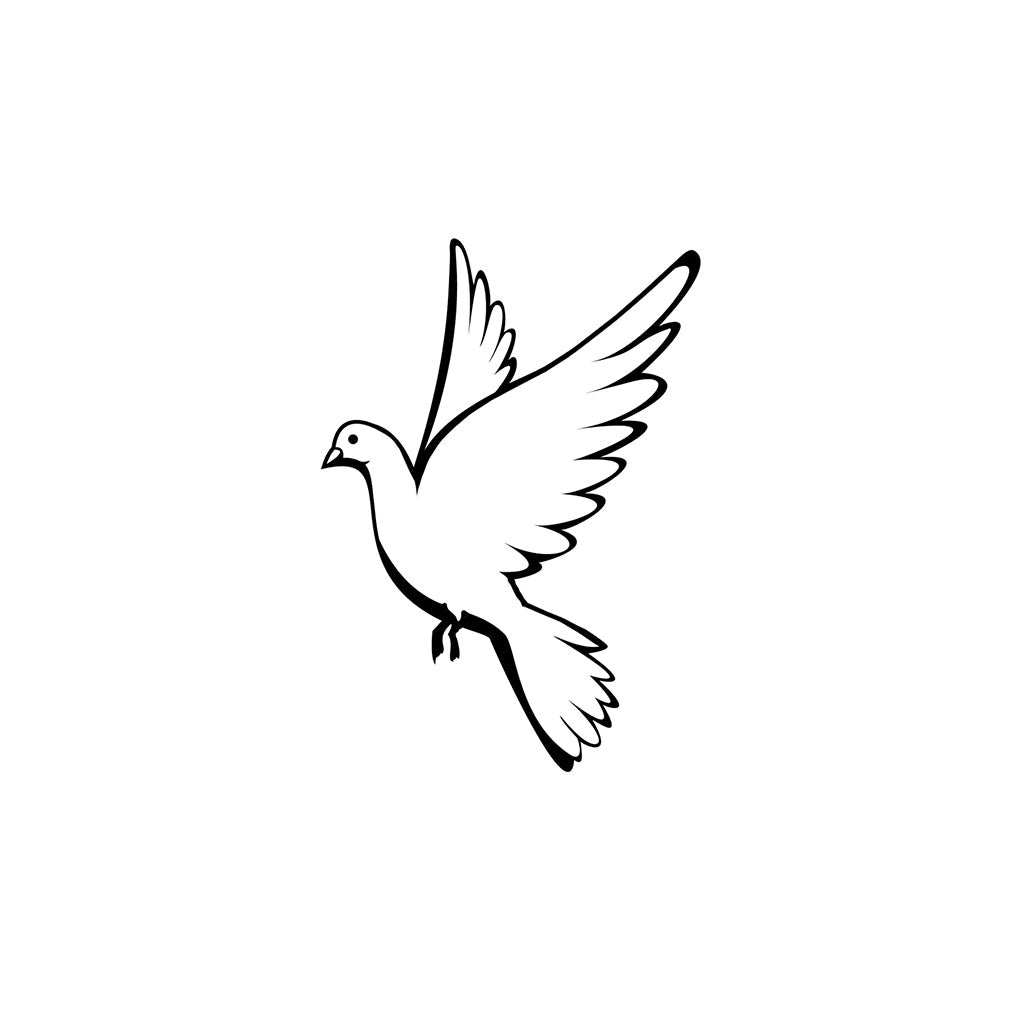 Image 4 - Dove - Symbol in Plate