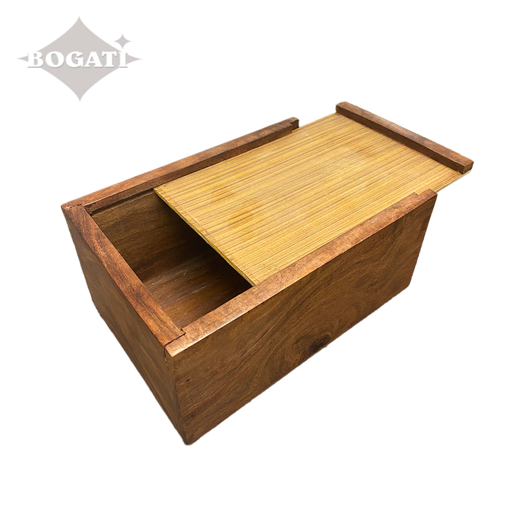 MEDIUM Rosewood Urn -2705- Bevel Edge