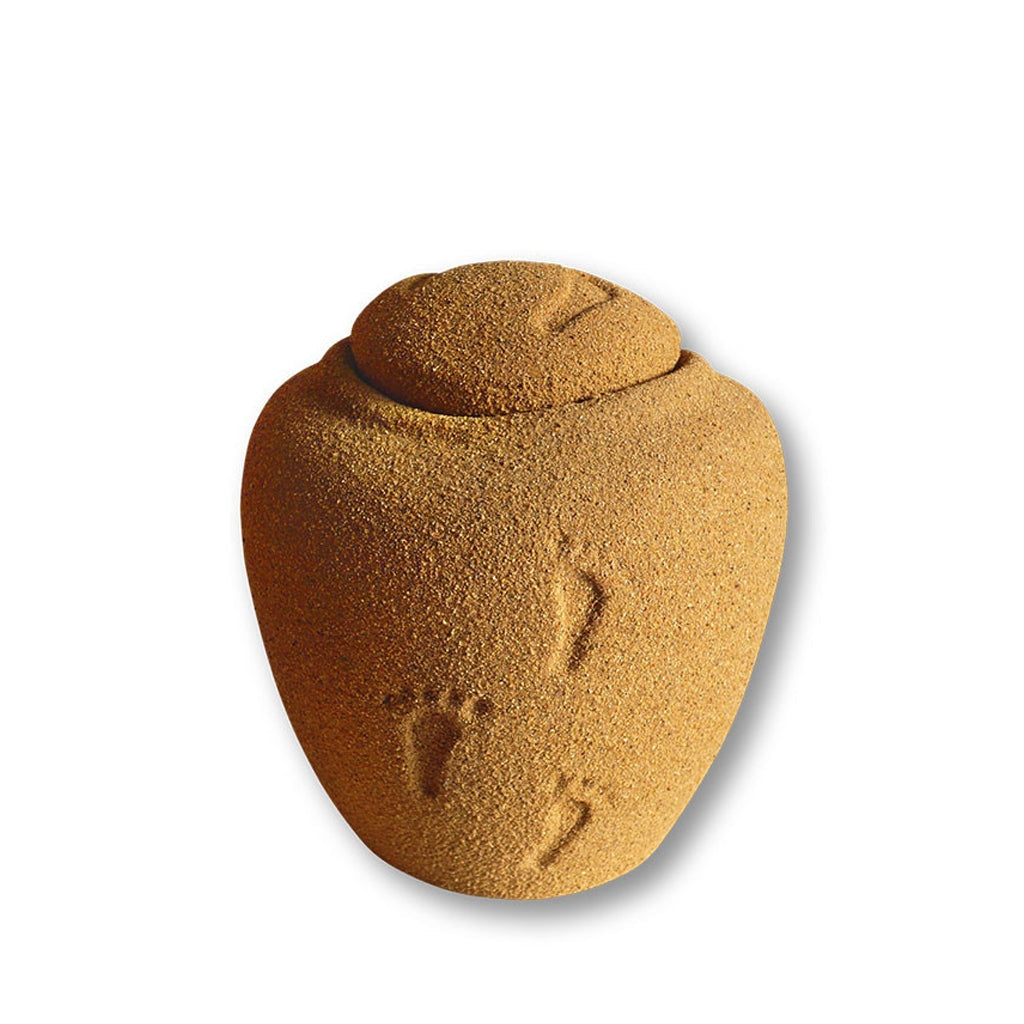 MEDIUM Oceane Urns - Quartz White Sand